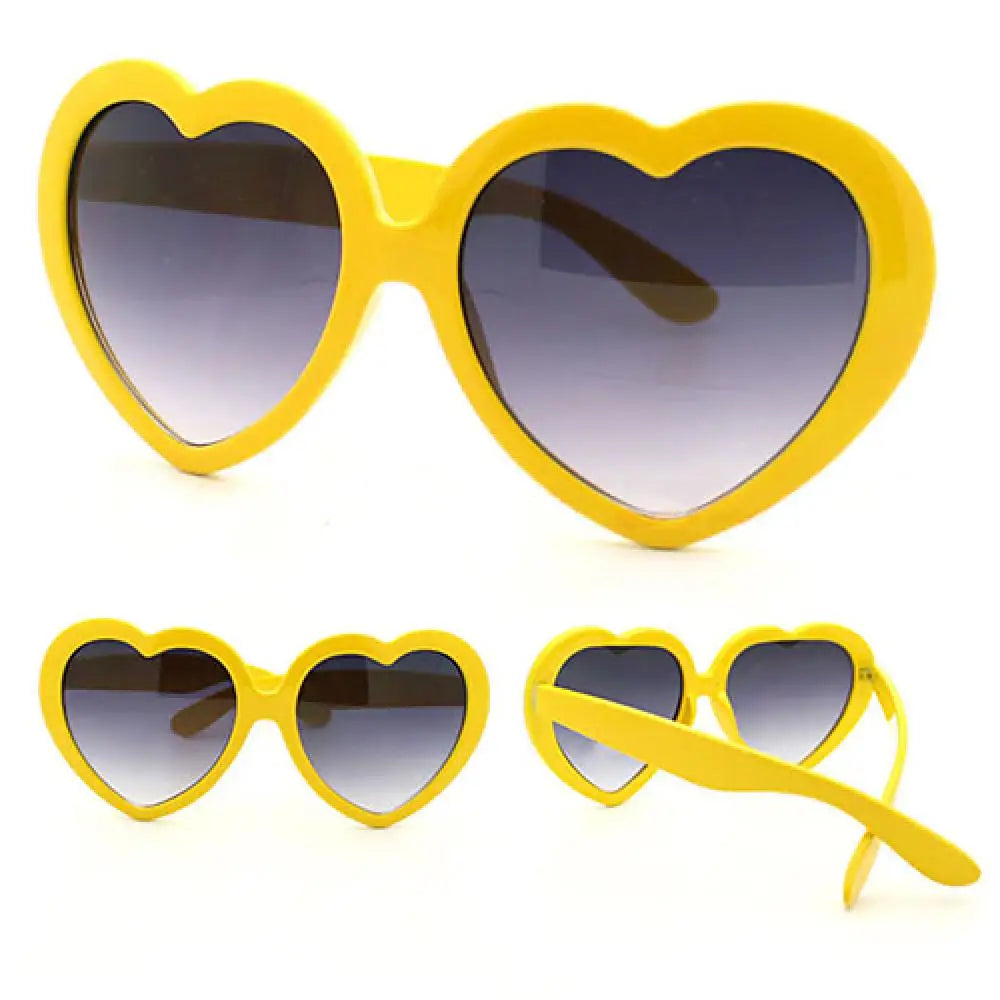 Funny Love Heart Shape Women's Sunglasses Fashion Summer Sunglasses Sun Glasses Gift for Men's Eyewear Vedee