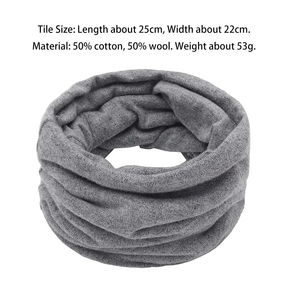 2022 Fashion Winter Scarf For Women Children Boy girl Scarf Thickened Wool Collar Scarves Neck Scarf Cotton Unisex Dropshipping Vedee