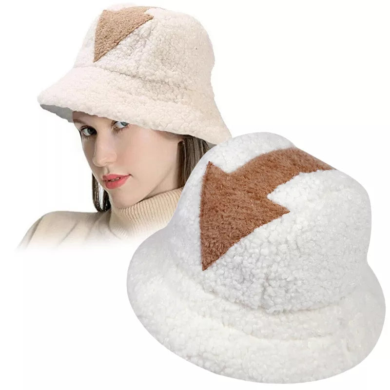 Winter Appa Faux Fur Fluffy Bucket Hats Women Outdoor Warm Sun Hat Soft Velvet Furry Fisherman Cap Girl Fashion Panama Cap Vedee