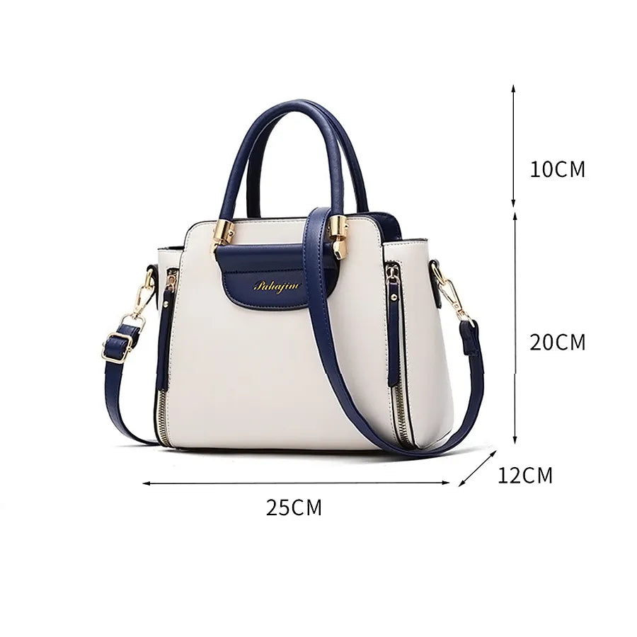 Women's bags 2023 new fashion women's bags hit color hand-held  bag Europeand the United States all-match shoulder messenger bag Vedee