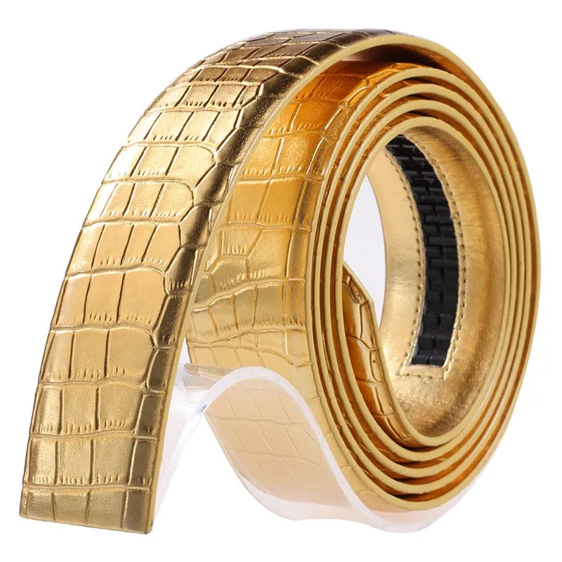 Hot Sale Fashion Belt For Men Clothing PU Leather Belt Male Plus Strap Gold Waistband Men Gold Belt High quality Wholesale Vedee