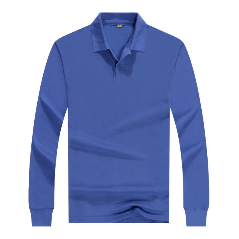 Various Colors Cheap Work Uniform Men's Long Sleeve Polo t Shirt For Advertising Vedee