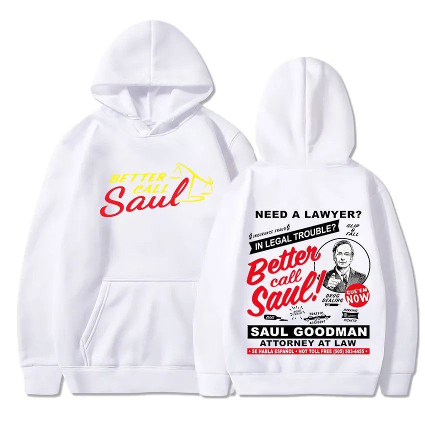 TV Show Fan Breaking Bad Graphic Hoodie Men's Loose Casual Pullover Better Call Saul Sweatshirt Men Women High Quality Hoodies Vedee