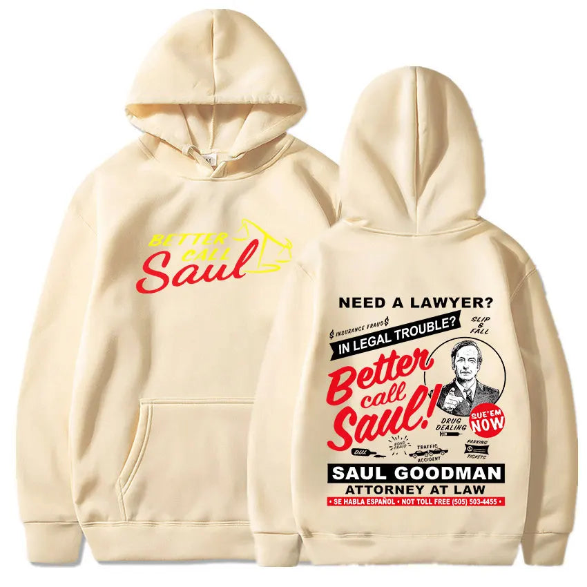 TV Show Fan Breaking Bad Graphic Hoodie Men's Loose Casual Pullover Better Call Saul Sweatshirt Men Women High Quality Hoodies Vedee