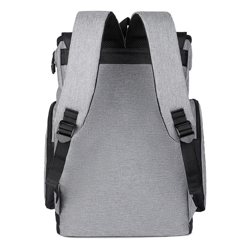 Large capacity backpack, men's backpack, men's leisure travel bag, computer backpack, middle school student, college student tre Vedee