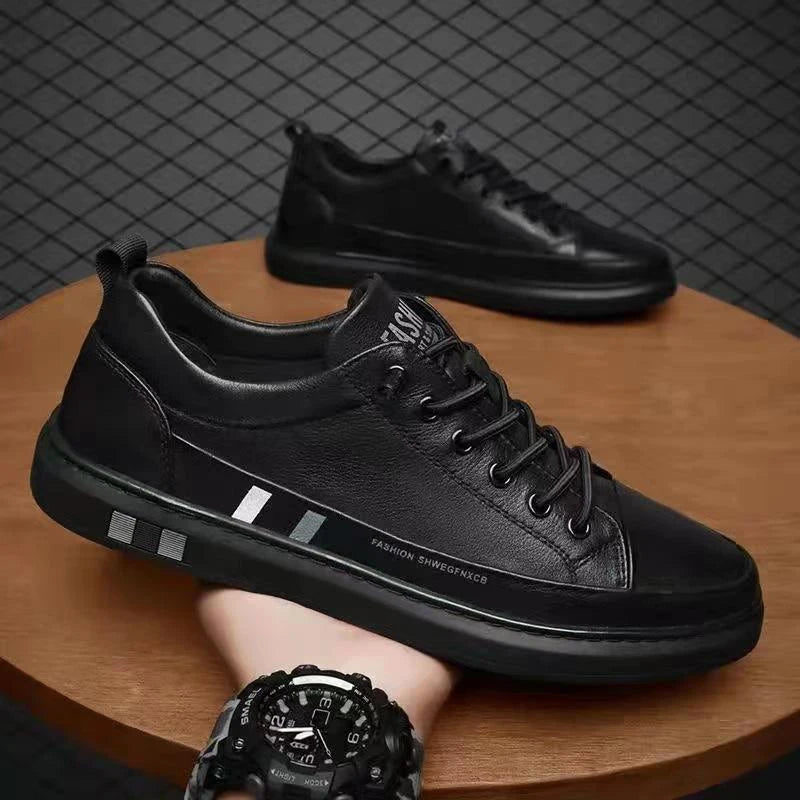 Casual Sneaker Men Shoes Solid Sneakers Luxury Lace-Up Designer Men's Breathable Original Fashion Autumn Basketball Man New 2023 Vedee