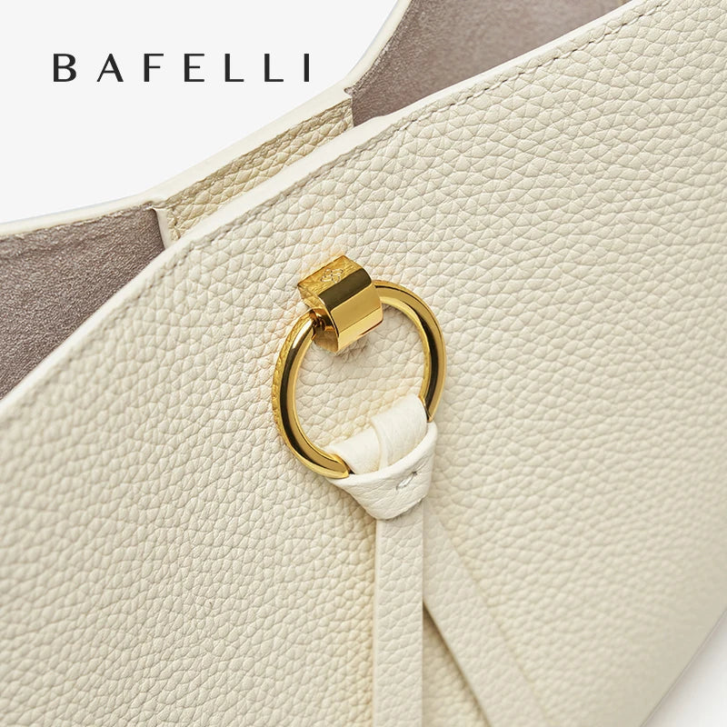 BAFELLI 2023 LUXURY BRAND NEW WOMEN'S BAG LEATHER SANDLE MESSAGE HANDBAG SHOULDER RETRO STYLE FASHION CROSSBODY VINTAGE Vedee