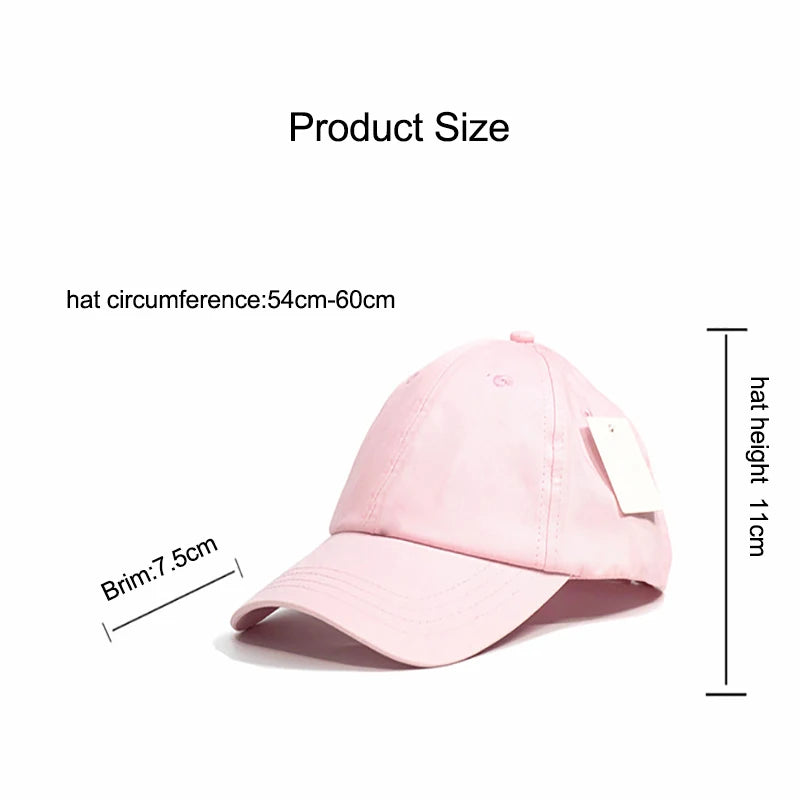 Embroidery Logo Yoga Cap Baseball Cap Men and Women Sunscreen Sunshade Hat Beach Cap Sports Cap Outdoor Casual Fashion Cap Vedee