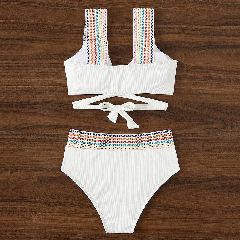 Sexy White Bikinis 2023 Women's Swimwear Push Up Female Swimsuit Swimming Bathing Suits Brazilian Bikini Set Beachwear Bather Vedee