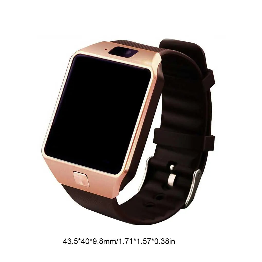 DZ09 1.56inch Bluetooth Smart Watch with Multi Language Touch Screen Watch Wristwatch Waterproof Sport Watch for Phone Vedee