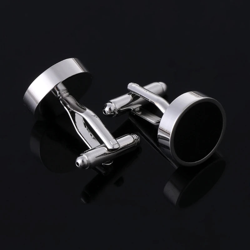 Y1UE 6Pcs Fashion Men's Tuxedo Cufflinks Formal Costume Shirt Studs Cuff Links Set Vedee