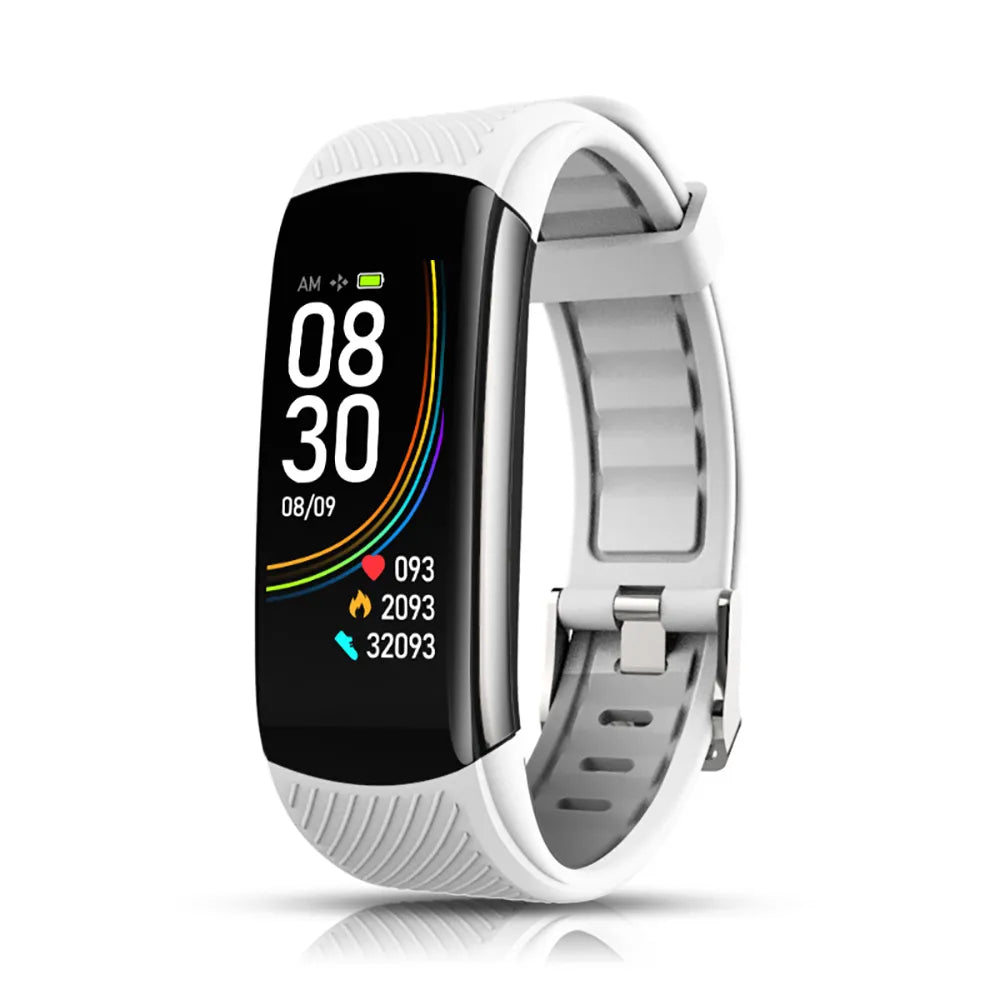 C6S Smart Bracelet Blood Pressure Health Monitoring Bluetooth Link Men and Women Sports Pedometer Smart Watch For Apple Android Vedee