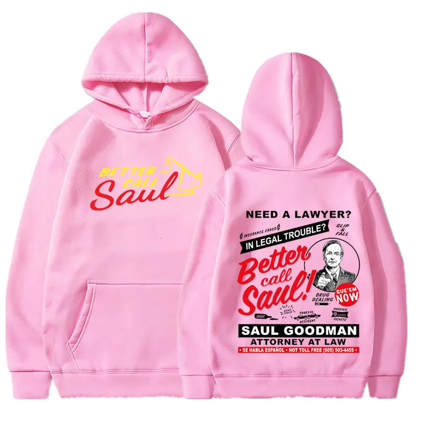 TV Show Fan Breaking Bad Graphic Hoodie Men's Loose Casual Pullover Better Call Saul Sweatshirt Men Women High Quality Hoodies Vedee