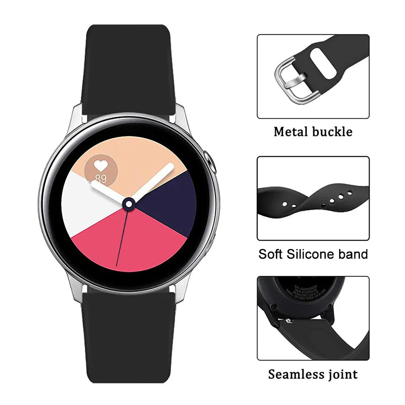 Bracelet Correa Samsung Galaxy Active 2/3 Gear S2 Strap Smart Sports Fitness Health for Huami Amazfit Bip Strap Vedee