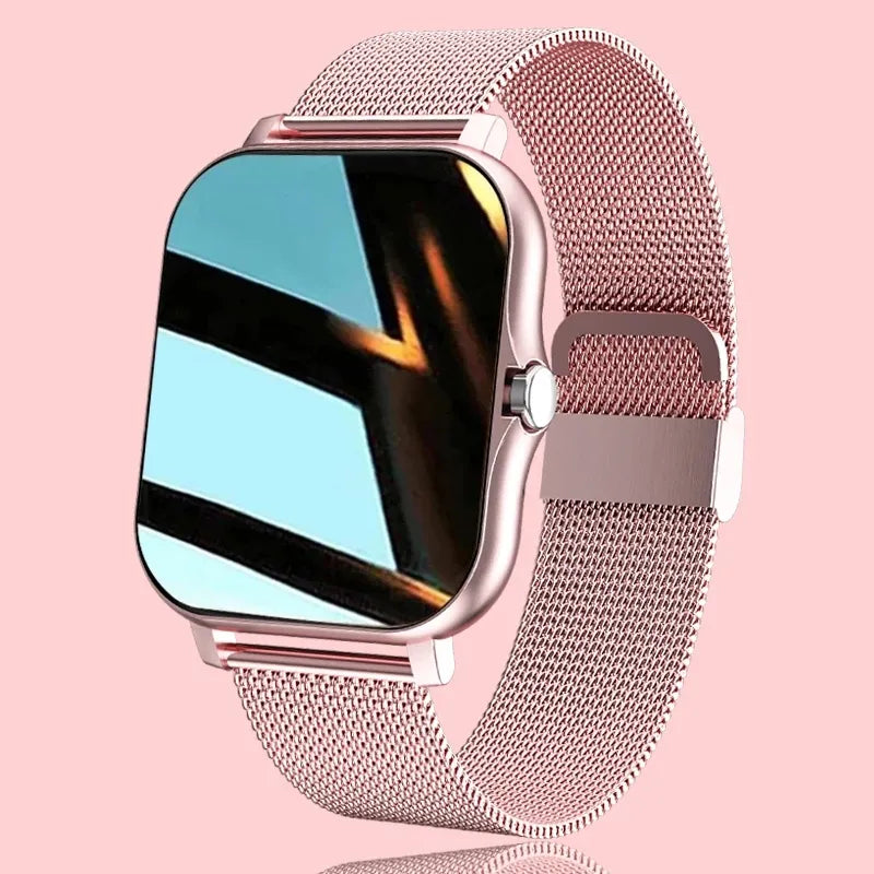 2023 New Smart Watch Women Fashion Bluetooth Call Watch Fitness Tracker Waterproof Sports Ladies Men Smartwatch For Android IOS Vedee