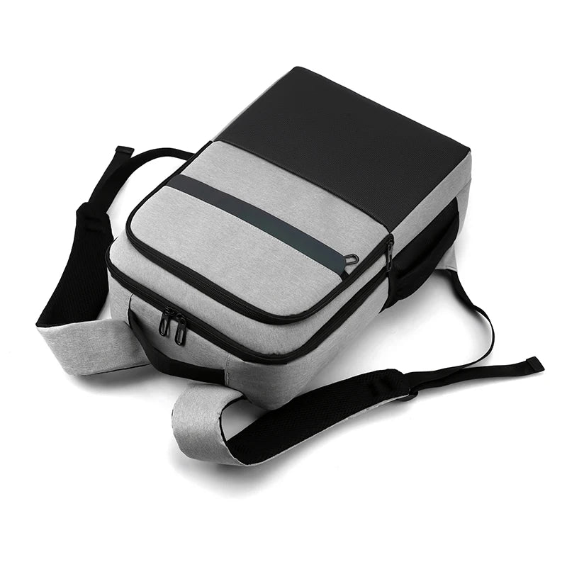 2023 New Men's Business Commuter Computer Bag Backpack Large Capacity Student Bag Portable USB Charging  Bags for Men Vedee