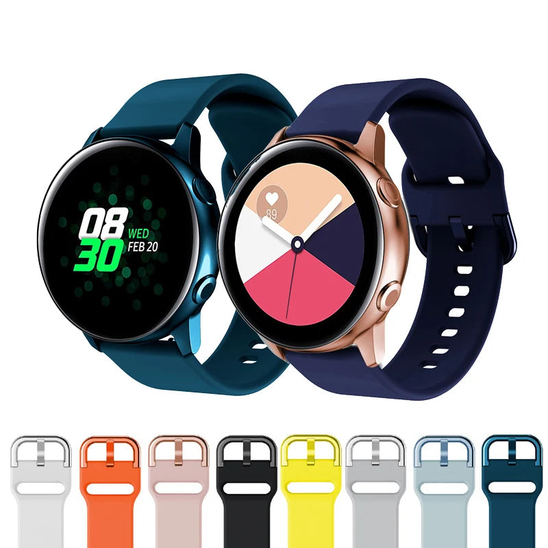 Correa Samsung Galaxy Active 2/3 Gear S2 Strap Smart Sports Fitness Health for Huami Amazfit Bip Strap Vedee