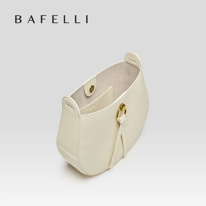 BAFELLI 2023 LUXURY BRAND NEW WOMEN'S BAG LEATHER SANDLE MESSAGE HANDBAG SHOULDER RETRO STYLE FASHION CROSSBODY VINTAGE Vedee