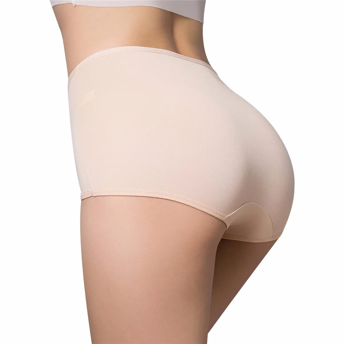 2022 Winte  Intimates Women's Panties  Ma'am High Waist Triangle Underpants  Non-trace Seamless  Sexy Underwear Natural Briefs Vedee