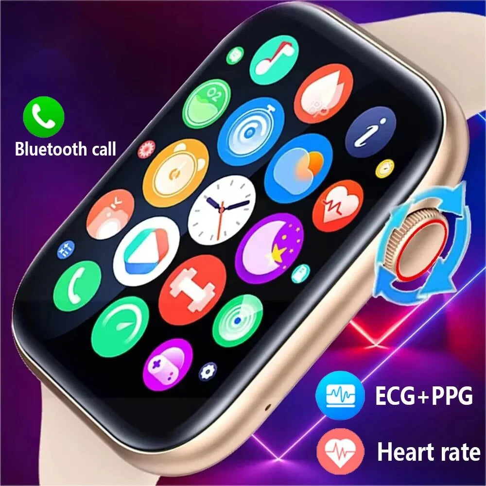 Xiaomi Mijia Women Bluetooth Call Smartwatch Men Outdoor Sport Fitness Bracelet ECG+PPG Heart Rate Health Monitoring SmartWatch Vedee