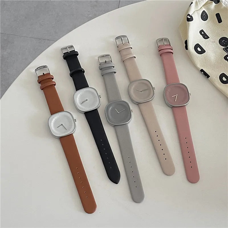 Brand Sport Women's Fashion Bracelets Watches Set Leather Belt Watch Women Student Female Quartz Wristwatches Gifts Montre Femme Vedee