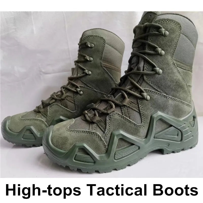 Tactical Military Boots Men Boots Special Force Desert Combat Army Boots Outdoor Hiking Ankle Shoes Men's Sneakers Hiking Shoe Vedee