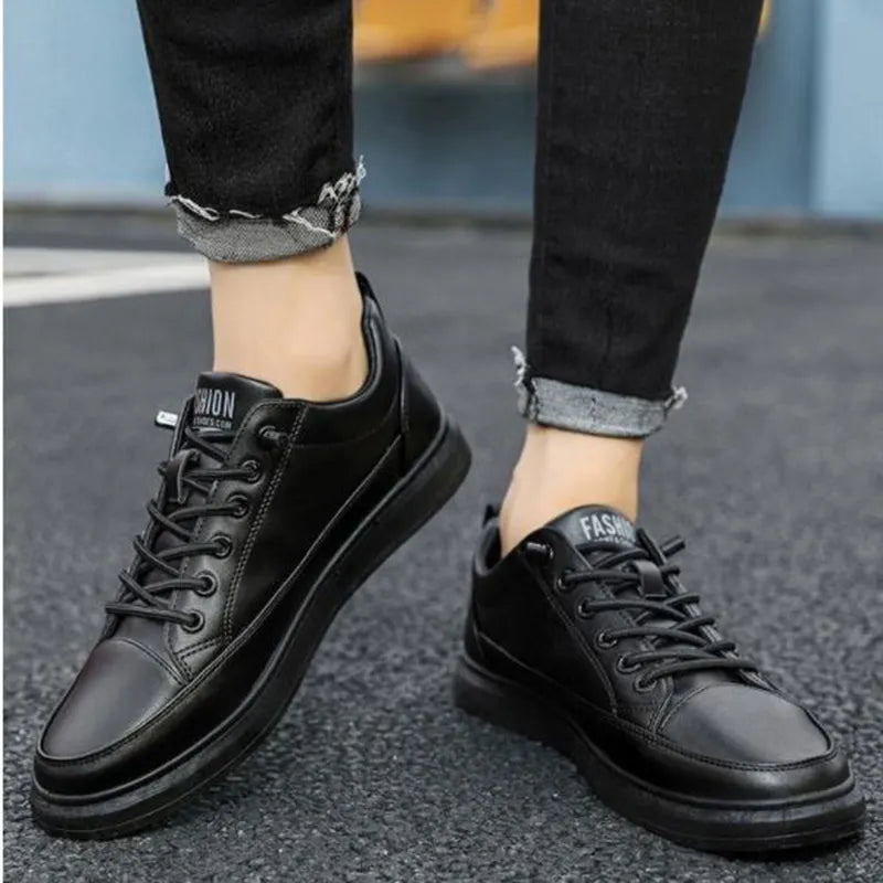 Casual Sneaker Men Shoes Solid Sneakers Luxury Lace-Up Designer Men's Breathable Original Fashion Autumn Basketball Man New 2023 Vedee