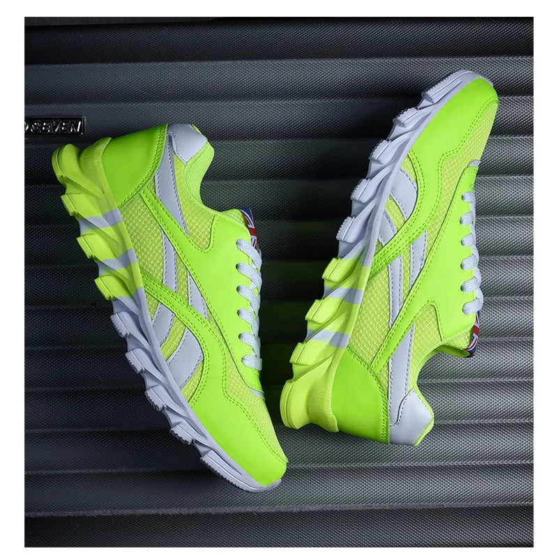 2023 Men Sneakers Breathable Running Shoes Women Outdoor Sport Fashion Comfortable Casual Couples Gym Shoes Vedee