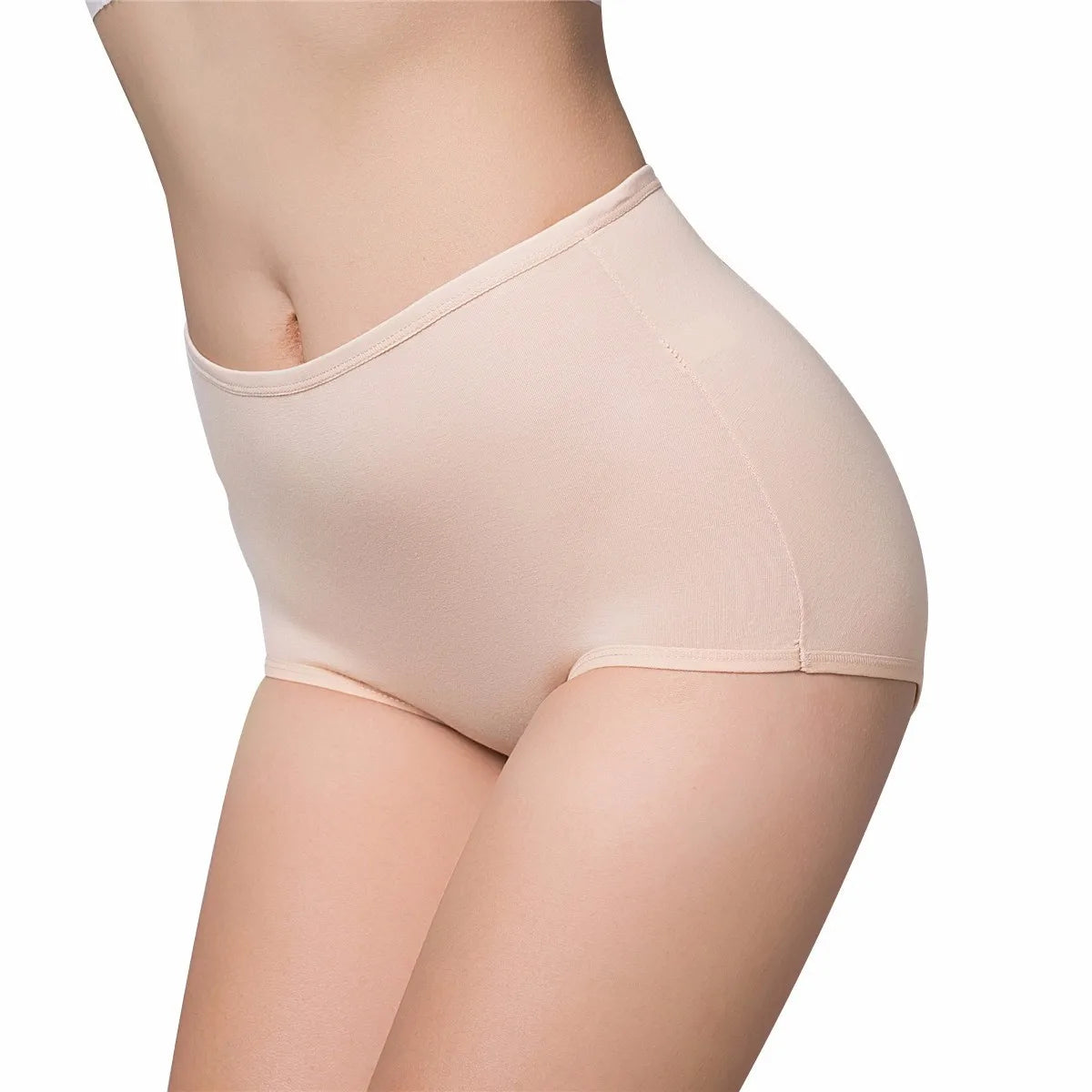 2022 Winte  Intimates Women's Panties  Ma'am High Waist Triangle Underpants  Non-trace Seamless  Sexy Underwear Natural Briefs Vedee