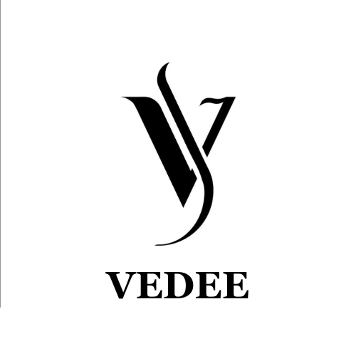 Black letter V logo Vedee fashion store